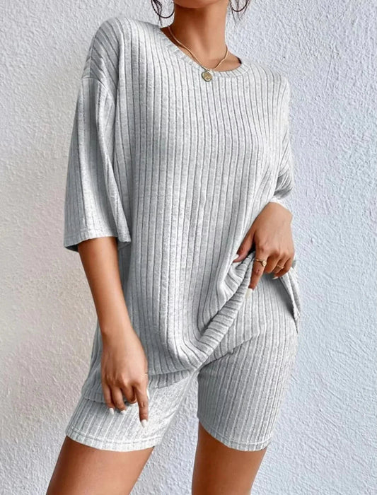 grey / S CONJUNTO DE LUJO ELONORE ZYRO