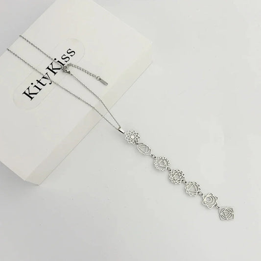 KITYKISS | COLLAR DE LOS 7 CHAKRAS ZYRO
