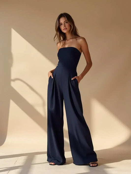 navyblue / S HERA | TRAJE SIN MANGAS ZYRO